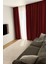 Düz Fon Perde - Bordo - Pilesiz Düz Dikim - BRD400 1