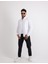 Flam Keten Slim Fit Spor ve Şık Erkek Gömlek 1