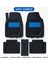 Ford C-Max 2014 Uyumlu Havuzlu Ünıversal Pro Max Oto Paspas Siyah - Mavi 4