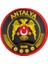 Antalya Çevik Kuvvet Polis Arması 3D Plastik Tpu, Yeni Tip, Cırtlı, Standart Ölçü, 1
