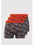 3lü Baskılı Lacivert Boxer 0912241-85585 1