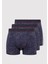 3lü Baskılı Lacivert Boxer 0912215-28417 1