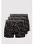 3lü Baskılı Siyah Boxer 0912232-900 1