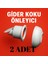 2 Adet Koku Yok! Çekvalfli Adaptör Conta Lavabo Gideri Koku Önleyici Gider Adaptör 2 Adet Koku Yok! 1