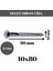 Trifon Vida 10X80 mm Altı Köşe Anahtar Başlı Vida 25'li Paket 2