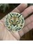 Yuvarlak Keychain Puma Tarzı Sanat Iskandinav (Özelleştirilebilir Tasarım) 2