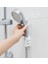 Vantuzlu Duş Başlığı Tutucu Pratik Silikon Banyo Başlığı Askısı Duş Başlığı Beyaz Silikon 2