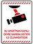 Bu Apartman Kapalı Devre Kamera Sistemi ile IZLENMEKTEDIR/15X20CM/3ADET/ETIKET/V1-2 Tr 1