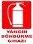 Yangın Söndürme Ikaz Uyarı Yönlendirme Levhası 25X35 cm 1