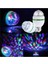 Renkli LED Döner Başlıklı Disko Topu Ampul Gece Lambası 3 Watt E27 Duylu Renkli Disco Ampul Tekli Ma 2