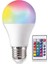 10 W Rgb LED Ampul Kumandalı Renk Değiştiren Ampul 16 Renk White E27 220V Tekli Cool White E27 LED A 3