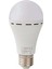 9W Şarjlı LED Ampül E27 Beyaz Tekli Beyaz Işık E27 LED Ampul 9 Watt Yok Cn 3