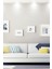 9W Sıva Altı Beyaz LED Spot Lamba Slim Gömme LED Lamba,salon,mutfak,oda,banyo,hol,tavan Aydınlatması 6