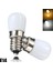 2 Watt LED Buzdolabı Ampulü 6400K Beyaz Tekli Beyaz Işık E14 LED Ampul 2 Watt Yok 2