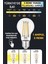 3 Renkli LED Filament Rustik Ampul 6W E27 A60 Tekli Cool White E27 LED Ampul 6 Watt Yok Cn 1