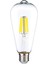 Dekoratif Rustik LED Armut Ampul E27 ST64 6W 6500K Beyaz Işık ERD-209 Tekli Beyaz Işık E27 Filament 1