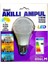 9 Wat Smart Akıllı Ampul 3 Renk Kademeli Tekli Cool White E27 Akıllı Ampul 9 Watt Yok A'dan G'ye A 3