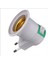 Ampul Lamba Adaptörü E27 LED Işık Soketi Dönüştürücü ile On/off Anahtarı Duvar Lambası Lamp Adaptörü 4