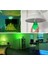 Renkli LED Ampul Yesil 6W Tekli Beyaz Işık E27 LED Ampul 6 Watt Yok 2