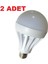 7W Enerji Tasarruflu LED Ampul ( 2 Adet ) Beyaz Işık LED Ampul 3 Watt Beyaz 3