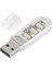 Mini USB LED Lamba 5730 Smd 3 LED Anahtarlık Portatif Taşınabilir Gece Lambası Yok Sarı Işık LED 0,6 7