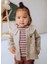 Kız Bebek Bej Örme Ceket 2431 1