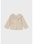 Kız Bebek Bej Örme Ceket 2431 3