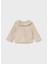 Kız Bebek Bej Örme Ceket 2431 4