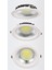 10W Sıva Altı LED Downlight Spot- 6400K- Beyaz Işık Beyaz Işık LED 1