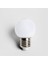 Gece Lambası Ampülü Beyaz 1W LED E27 Duy Tekli Beyaz Işık E27 LED Ampul 1 Watt Yok A'dan G'ye F Cn 3