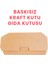 Baskısız Burger Kutusu 13*21*9 cm (25 Adet) Kargo Taşıma Paket Kutusu Kahverengi 13 x 22 cm 25'li 1