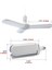Pervane Şeklinde Katlanabilir-Açısı Ayarlanabilir 40W Beyaz LED Ampul E-27-40W 40 Watt Pervane Tekli 5