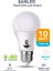 10W Tasarruflu Beyaz Renk LED AMPUL-1-2-4-6-10-50-100 Adettir Tekli Beyaz Işık E27 LED Ampul 10 Watt 1