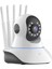 Resveq LED Aydınlatmalı 5 Antenli Motorlu 1080P Wifi Kamera Sensörlü 3