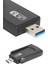 Resveq Wifi Adaptörü Bt5.0 Wifi 2'si Bir Arada Çift Bantlı Çift Anten 3