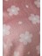 Pembe Pretty Daisies Çiçekli Bisiklet Yaka Uzun Kollu Pijama Takımı 5