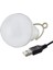 Tüm Usbli Cihazlara Uygun 5 Volt 5 Watt 1 Metre USB Kablolu Beyaz Ampul Karavan Bahçe Kamp Lambası T 3