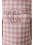 Pembe Tea Club Ekoseli Bisiklet Yaka Pijama Takımı 3