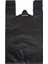 Siyah Dökme Market Poşeti Torbası - Hışır Atlet Poşet - Battal Boy - 37 x 70 Cm. - 1 Kg. Şeffaf Beli 1