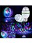 Renkli LED Döner Başlıklı Disko Topu Ampul Gece Lambası 3 Watt E27 Duylu Renkli Disco Ampul Mavi Işı 2