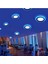 6 Watt 3+3 Çift Renkli LED Panel Spot Lamba Mavi-Beyaz Yok Beyaz Işık LED 6 Watt Tr 5