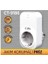 Akım Korumalı Priz 4000W 150-280V Yıldırım Koruma Çocuk Koruma Beyaz Işık B15 Tasarruflu Ampul 3500 2