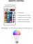 9W Rgb LED Ampul Renk Değiştiren Uzaktan Kumandalı Dim Edilebilir Tekli Beyaz Işık E27 Akıllı Ampul 3