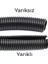 14MM Yarıksız Spiral Hortum Kablo Gizleme Izolasyon Borusu Esnek Siyah Tr 3