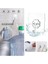 Askı Askılık 5 Adet Güçlü Şeffaf Duvar Askısı Askılığı Yapışkan Vantuz Kanca Mutfak Banyo Aksesuar B 6