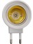 Yeni E27 LED Işık Lamba Ampuller Soket Taban Tutucu Ab/abd Fiş Adaptörü On/off Anahtarı Tak Çalıştır 7