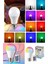 Rgb Uzaktan Kumandalı LED Lamba Ambiyans Aydınlatma Renk Değiştiren Ampul LED Işık Tekli Gün Işığı E 1