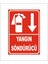Yangın Söndürücü Levhası 25X35CM Pvc 1