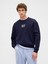 Erkek Lacivert Vintagesoft Nap Logo Sweatshirt 1