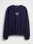 Erkek Lacivert Vintagesoft Nap Logo Sweatshirt 2